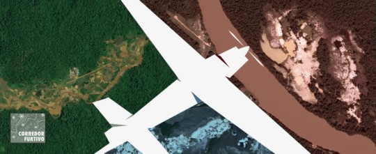 La minería ilegal montó sus bases aéreas en la selva